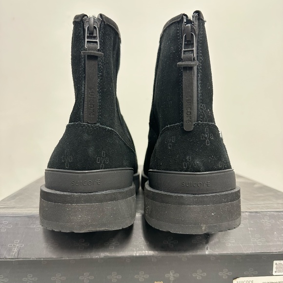 ~New W/ Box! Mens Suicoke OVO Edition Black Winter Waterproof Sherpa Boots - Picture 4 of 6